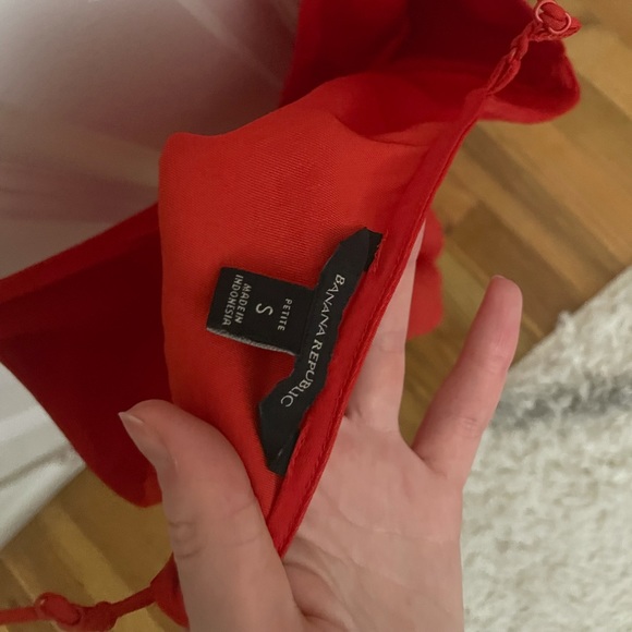 Red Tank Blouse - Picture 3 of 3